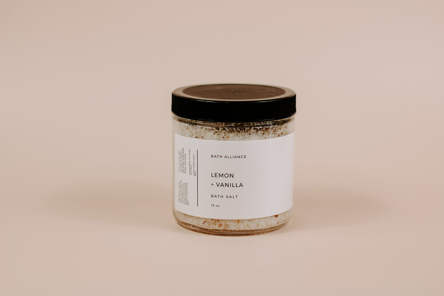 LEMON + VANILLA BATH SALT