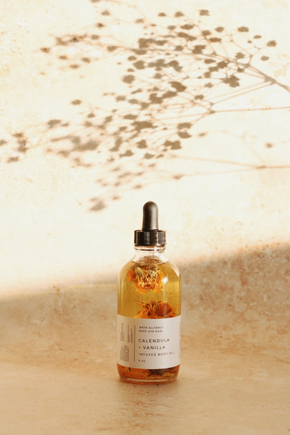 CALENDULA + VANILLA BODY OIL