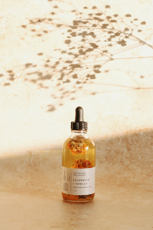 CALENDULA + VANILLA BODY OIL