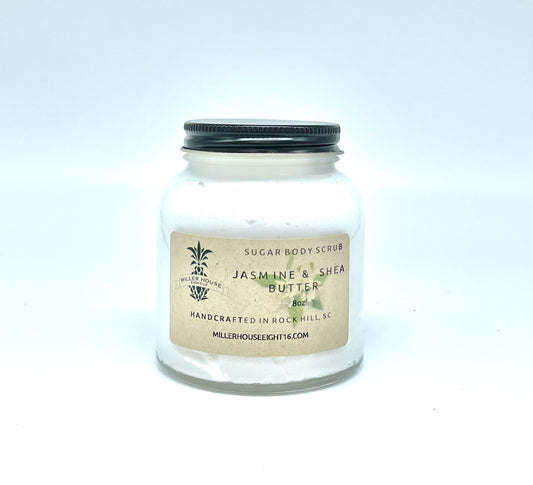 Jasmine and Shea Butter sugar scrub