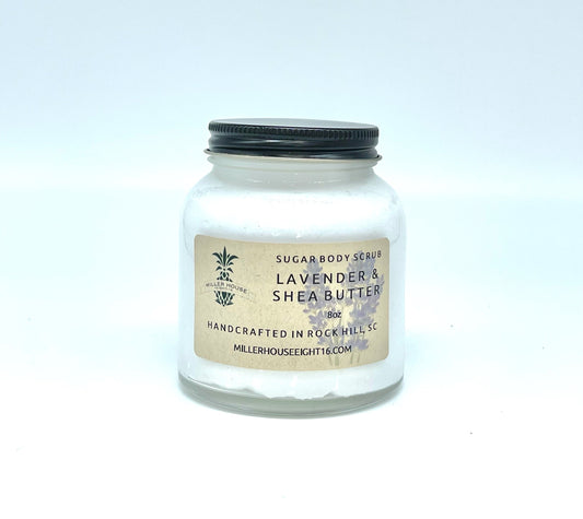 Lavender and Shea Butter sugar scrub