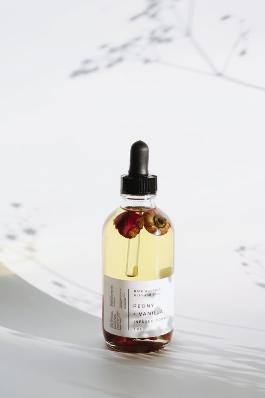 PEONY + VANILLA BODY OIL