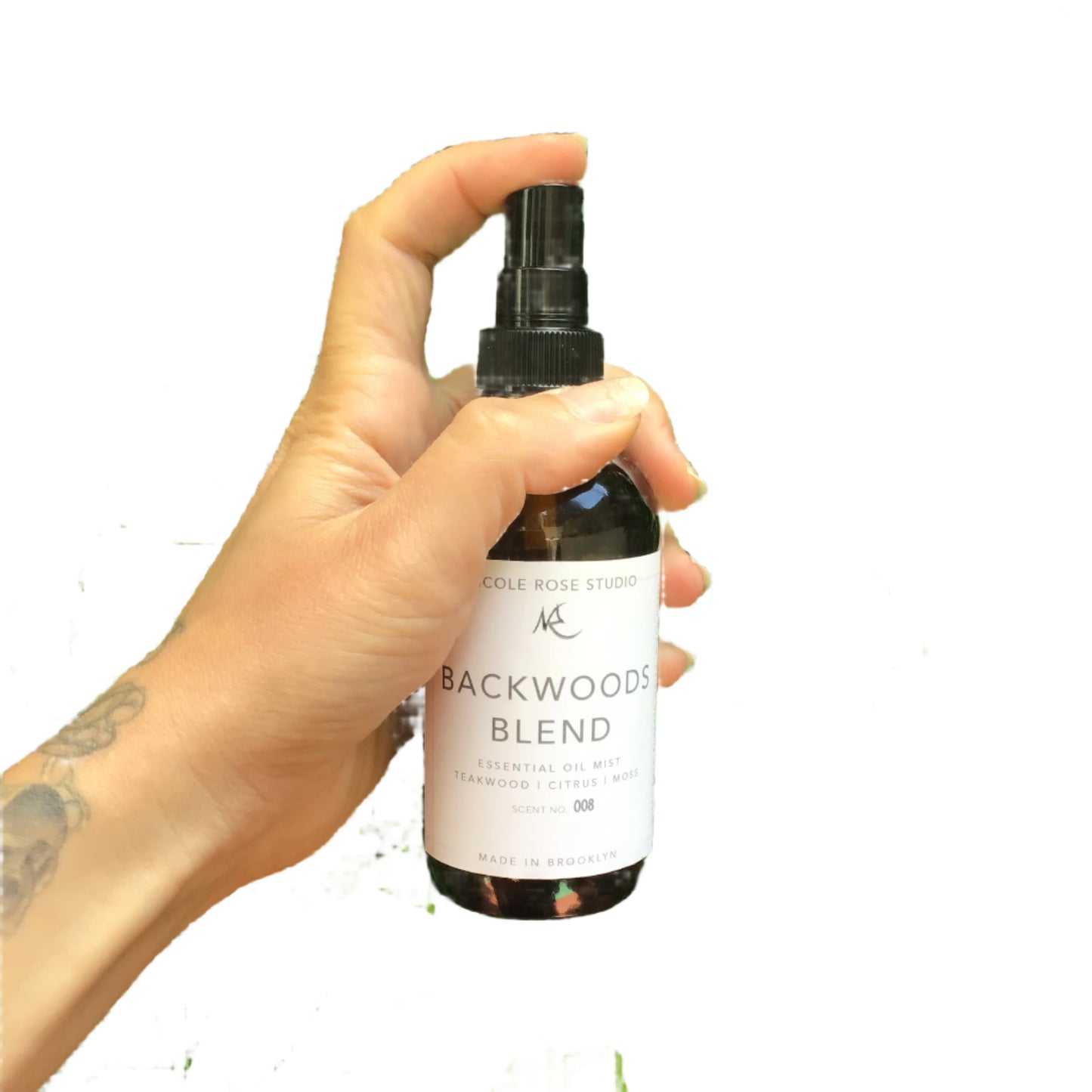 Backwoods Blend Organic Essential Oil Disinfectant Spray