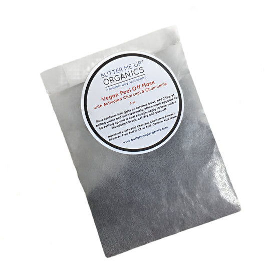 VEGAN activated charcoal peel off mask